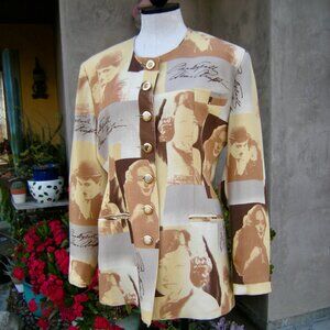 HOLLYWOOD GLAMOUR Jacket by Miss Marilyn -Paris